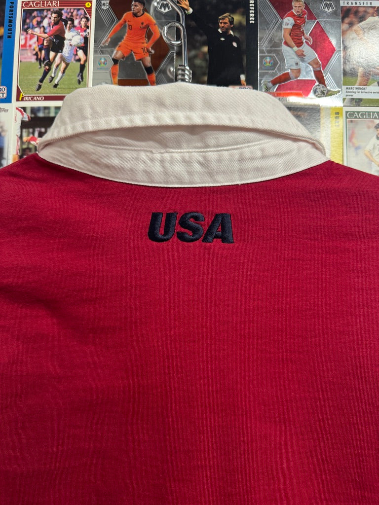 USA 90s Vintage Nike Rugby Longsleeve Shirt | Retro Screamers