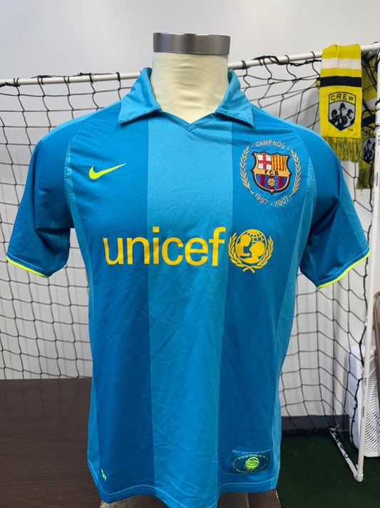 Barcelona 2007/08 Ronaldinho #10 Away | Retro Screamers