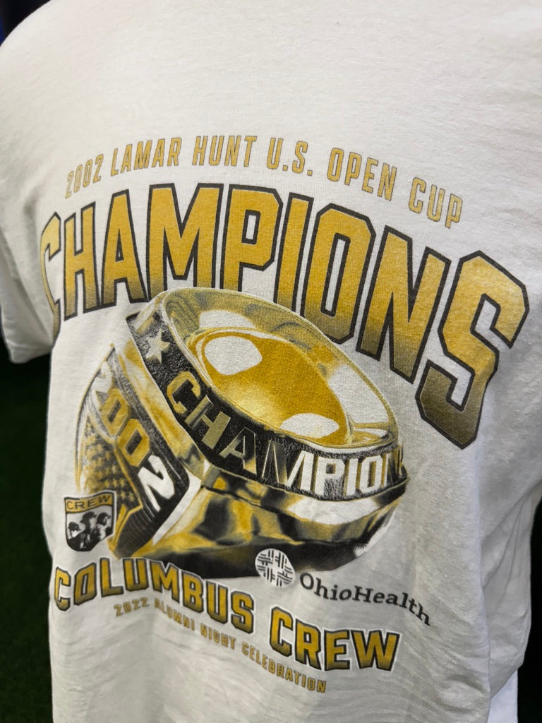 Columbus Crew 2022/23 Champions T-Shirt | Retro Screamers