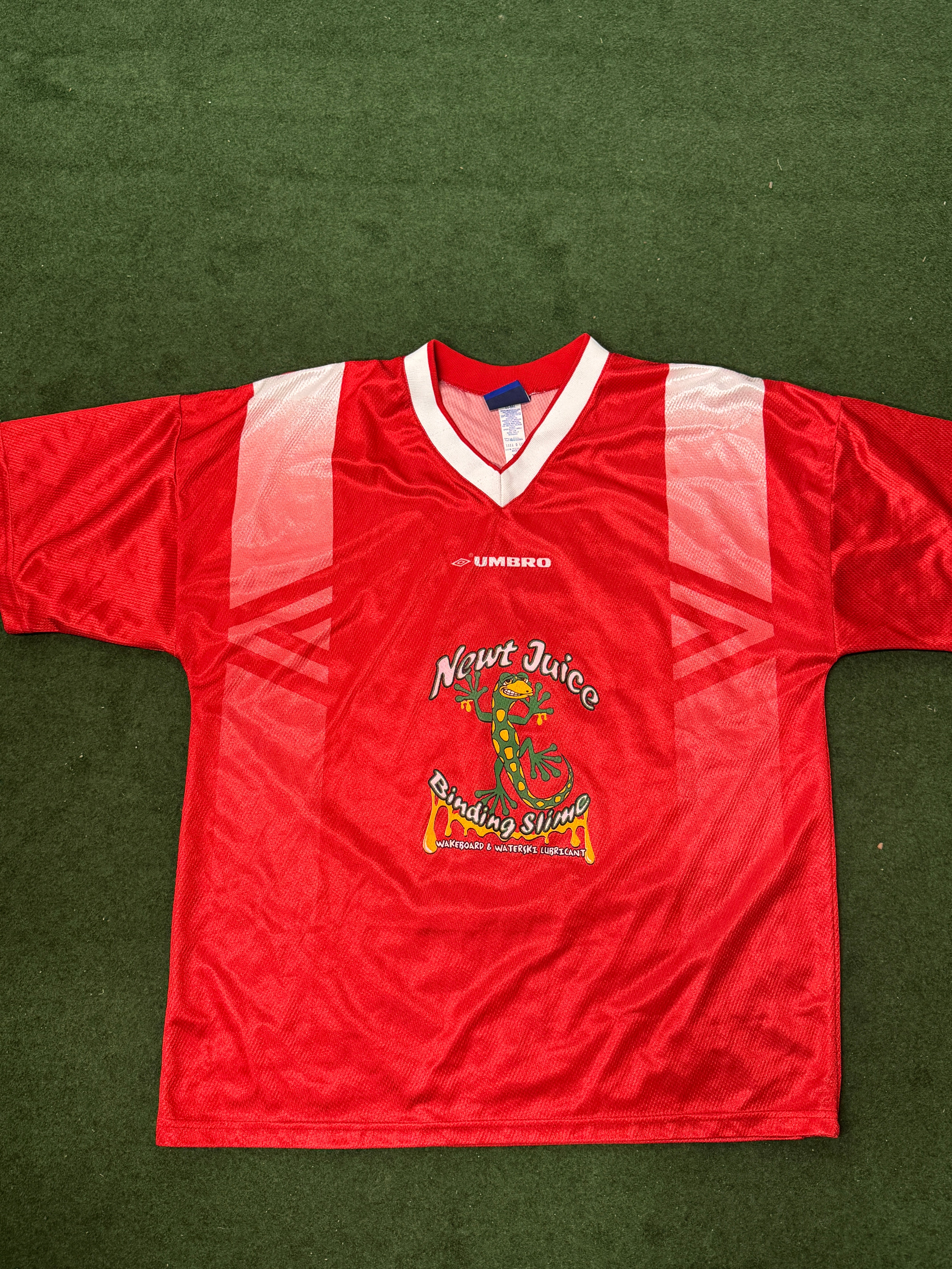 Newt Juice Umbro 90s Vintage Jersey #7 (ish) | Retro Screamers