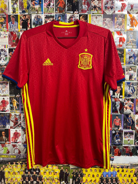 Spain 2016/17 Home Shirt | Retro Screamers