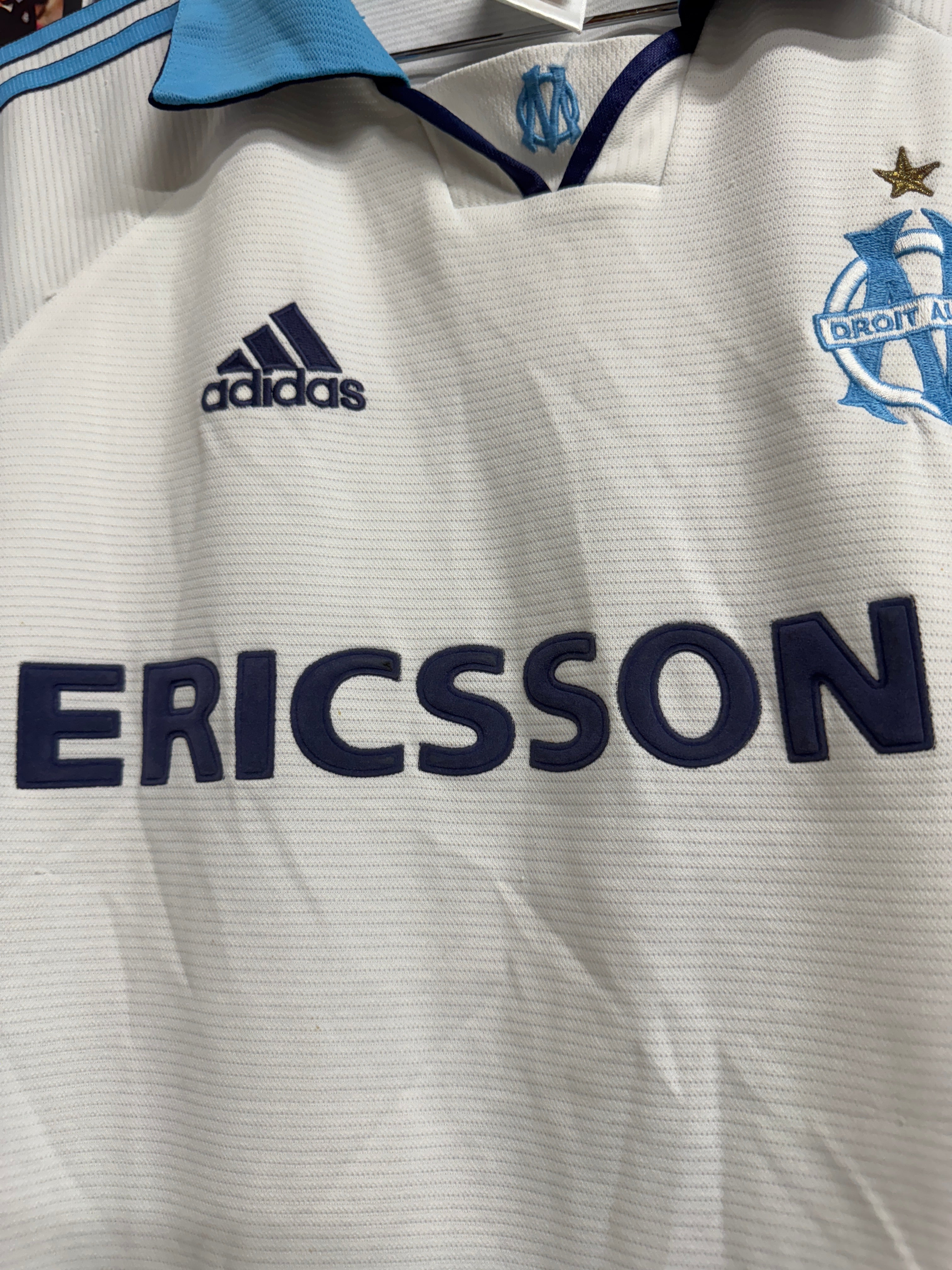 Marseille 1999/00 Home Shirt | Retro Screamers
