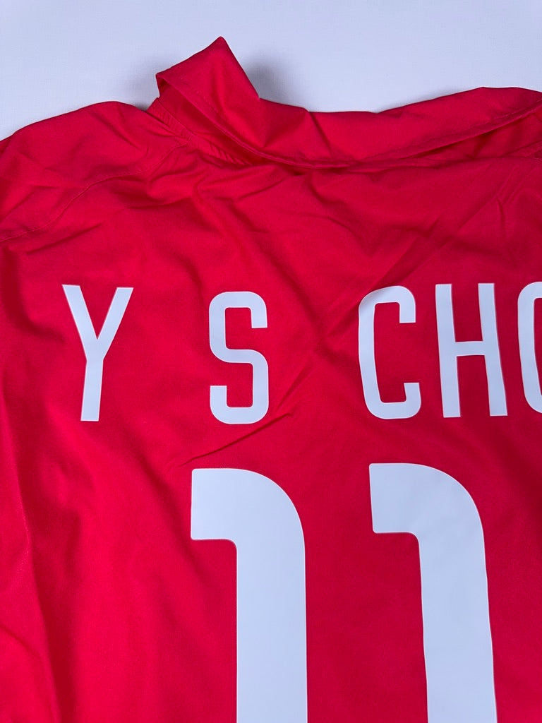 South Korea 2002/03 Y S Choi #11 Match Issue Home Shirt - XL