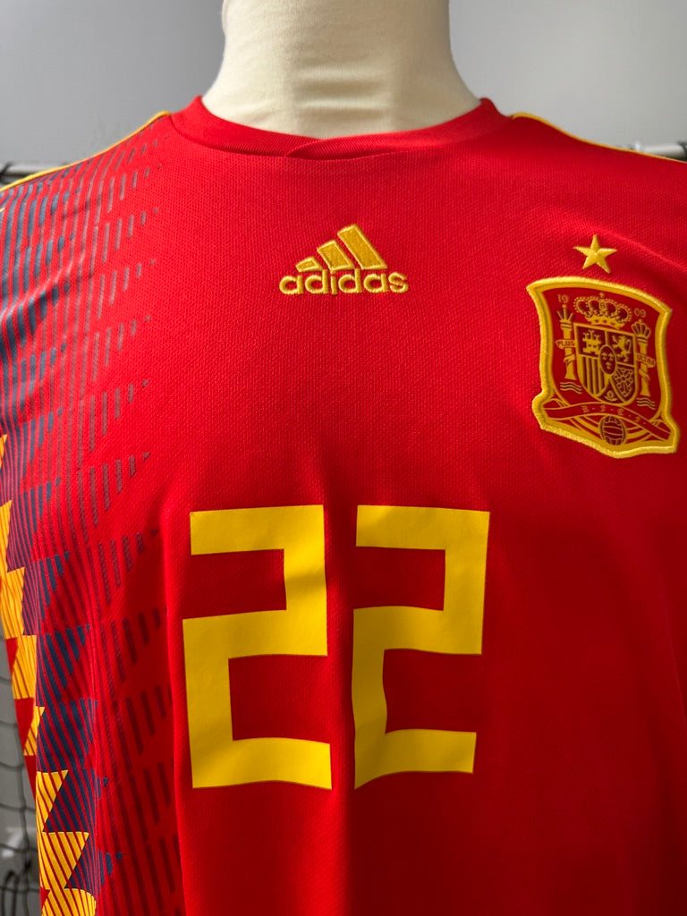 Spain 2017 Isco #22 Home - L