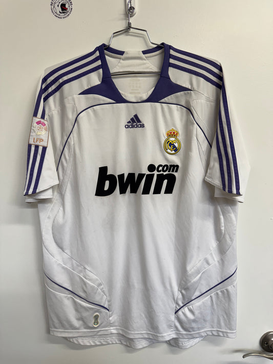 Real Madrid 2007/08 Raul #7 Home Shirt | Retro Screamers