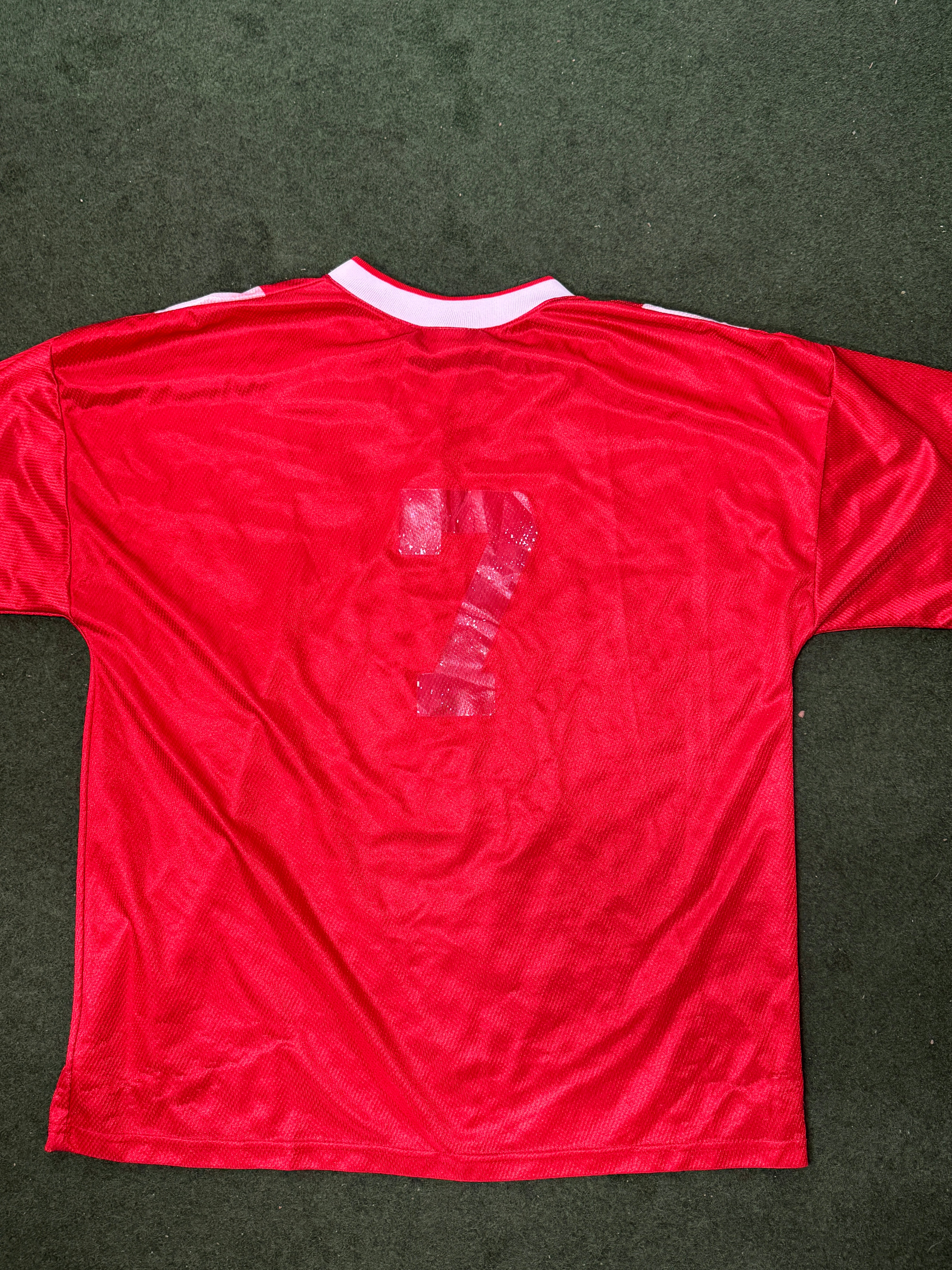 Newt Juice Umbro 90s Vintage Jersey #7 (ish) | Retro Screamers