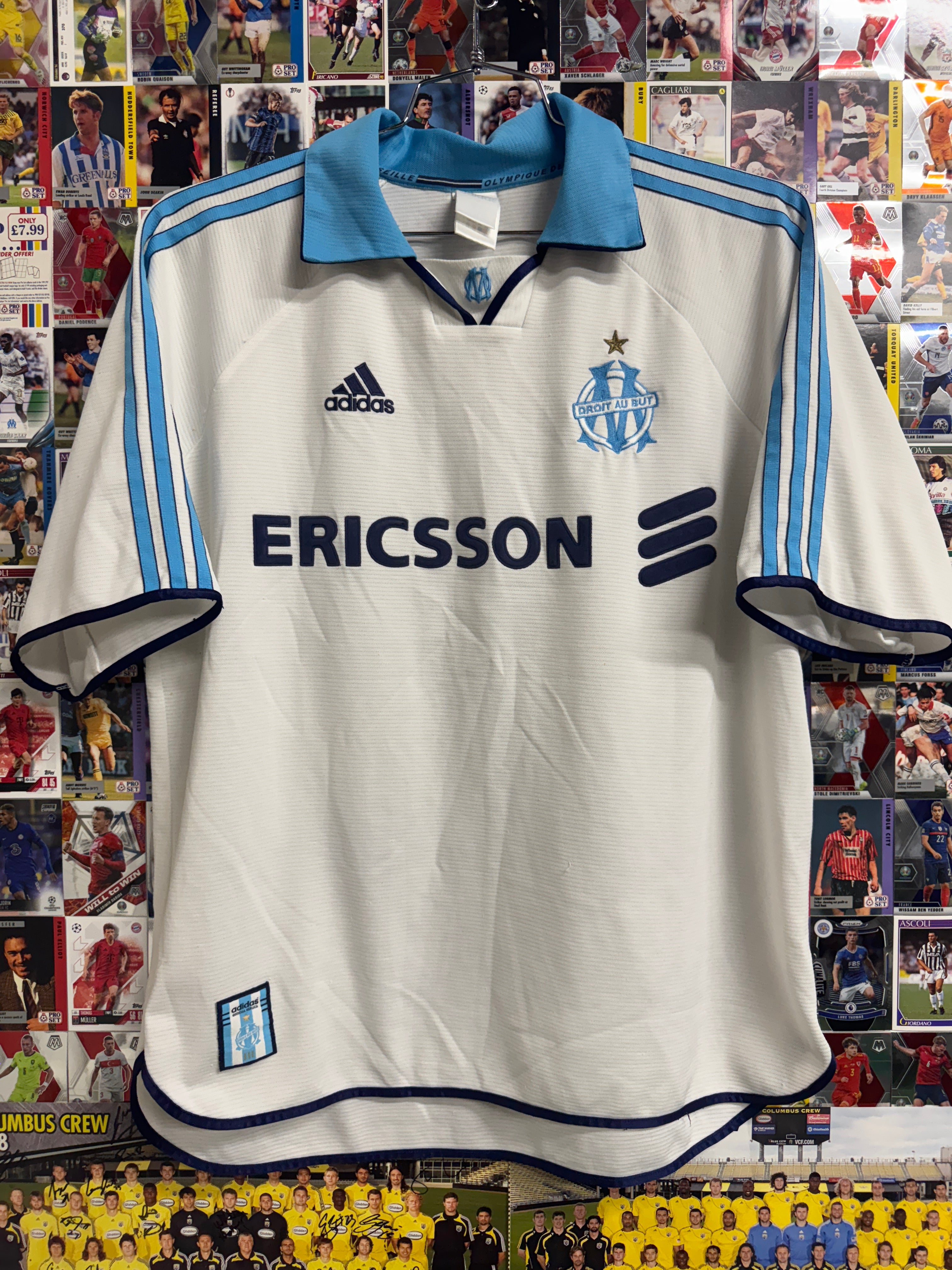 Marseille 1999/00 Home Shirt | Retro Screamers
