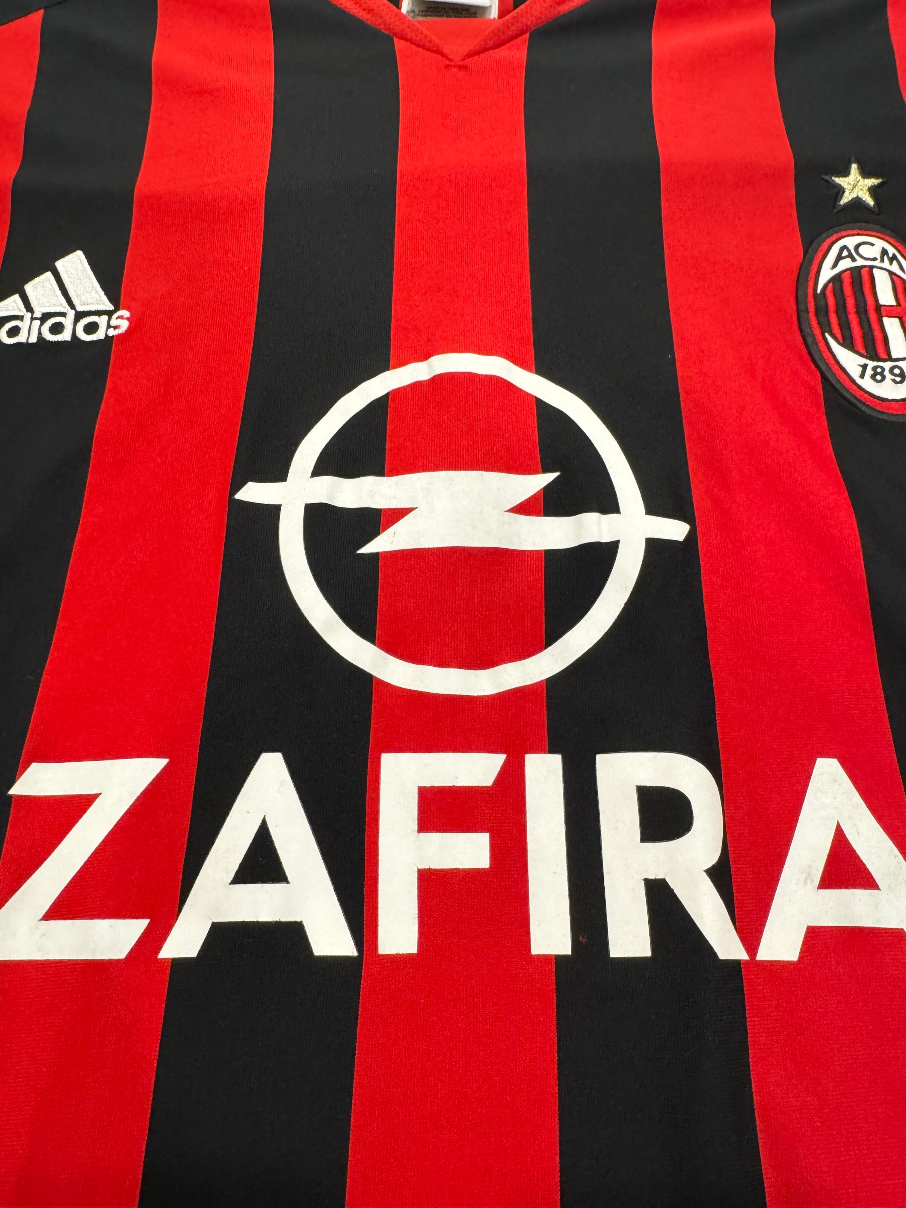 AC Milan 2005/06 Paolo Maldini #3 Home Shirt | Retro Screamers