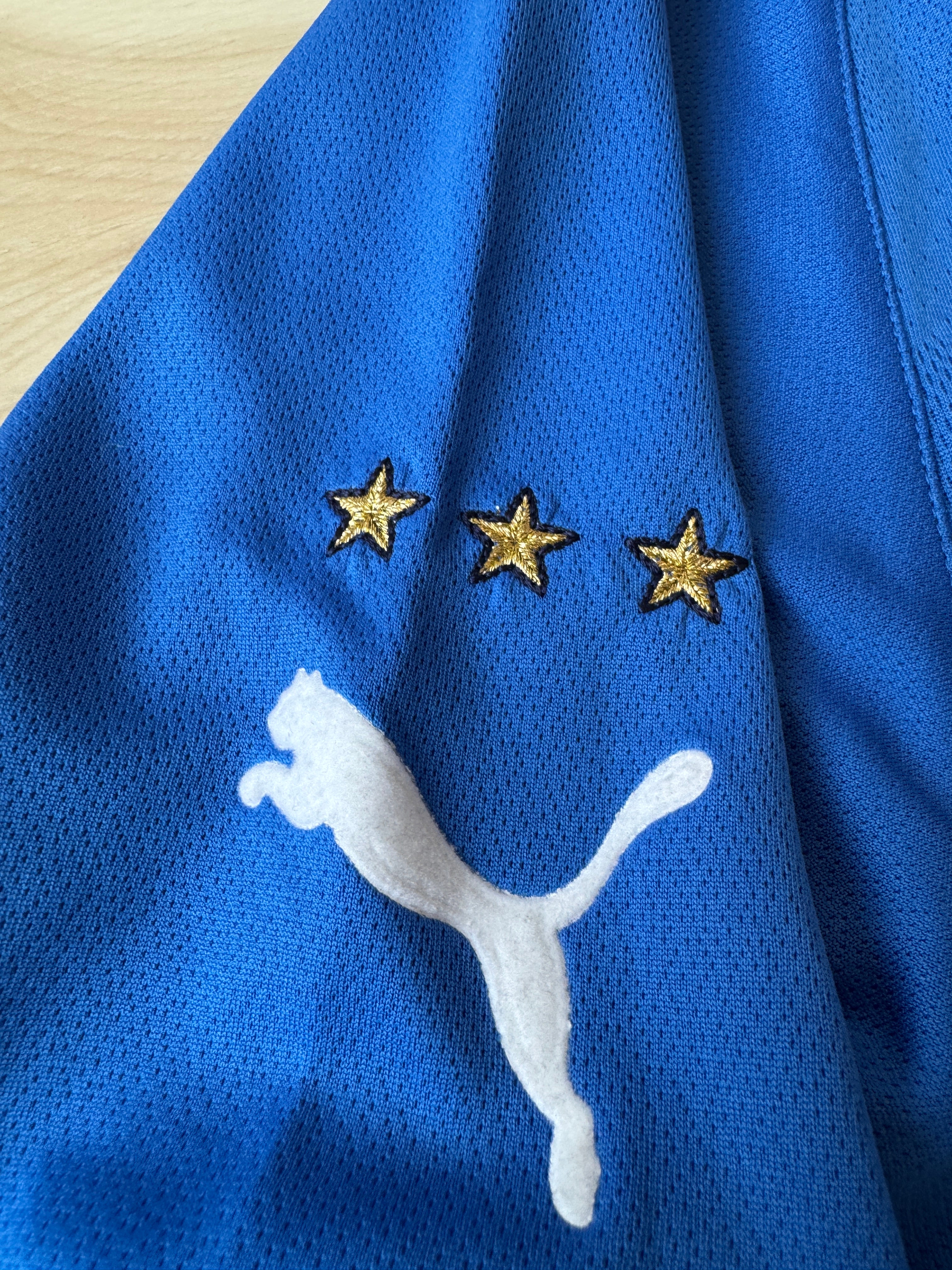 Italy 2003 Del Piero #7 Home Longsleeve Shirt - M