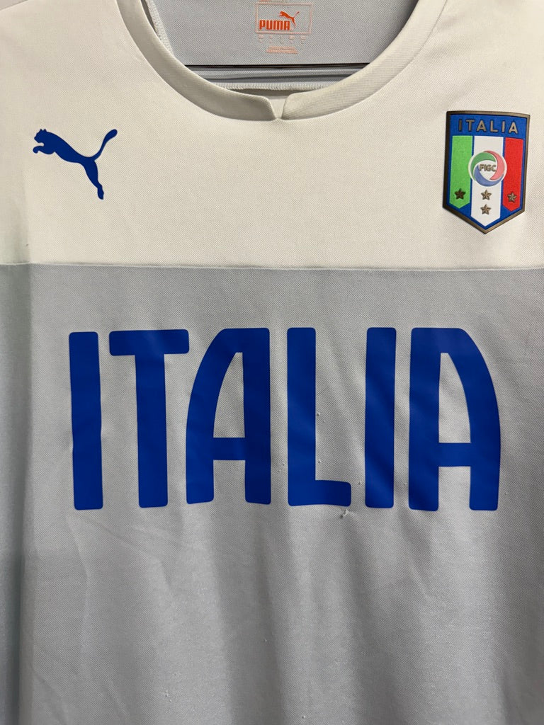 Italy 2014 Training Longsleeve Shirt White | Retro Screamers
