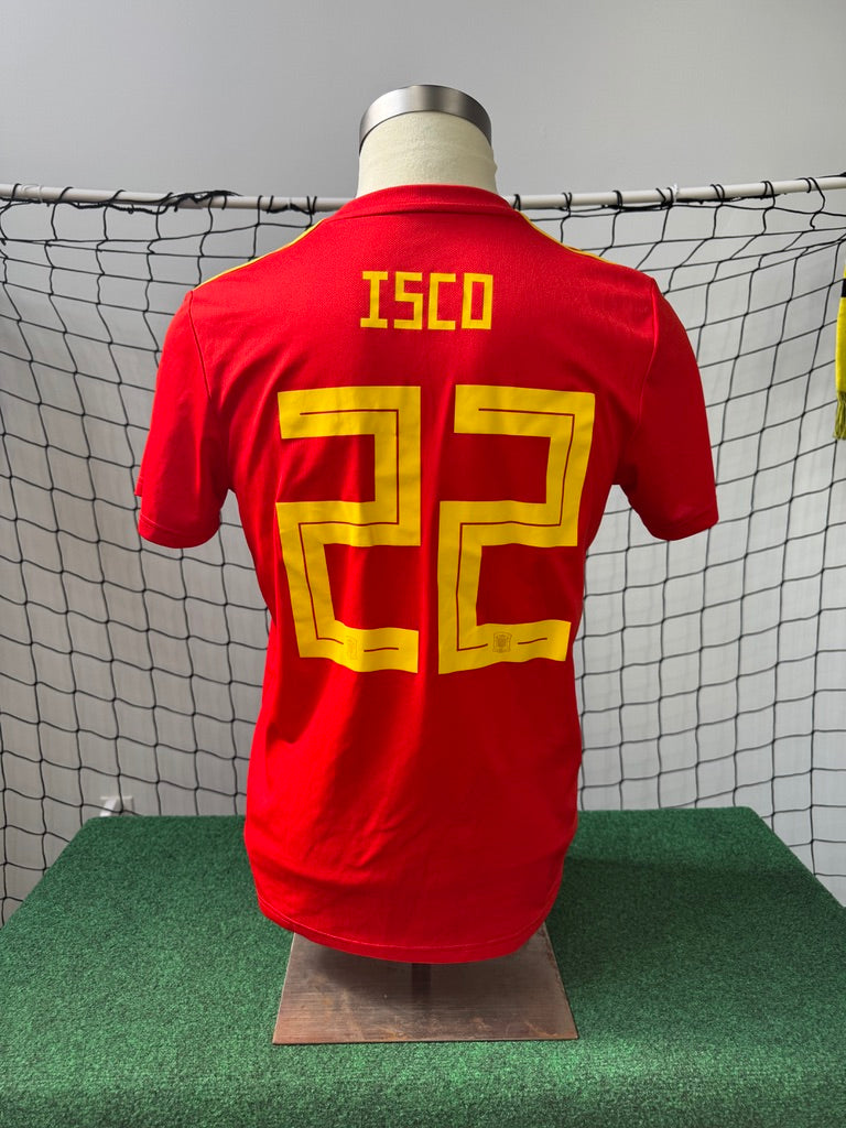 Spain 2017 Isco #22 Home - L