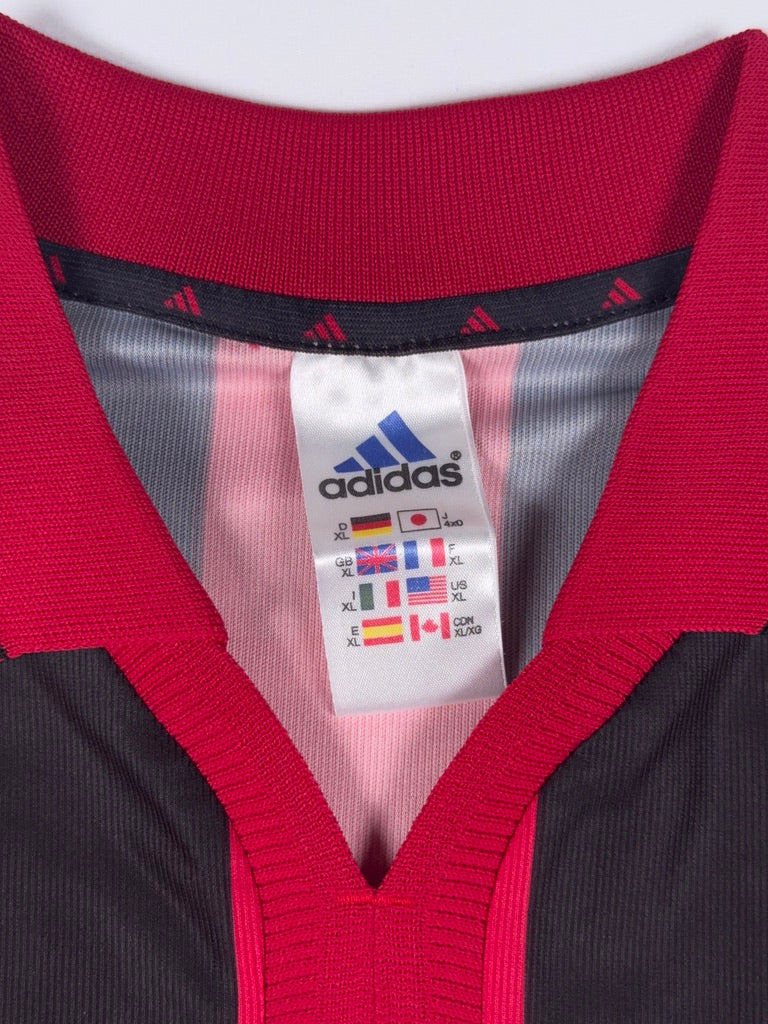 Bayer Leverkusen 1999/00 Ulf Kirsten #9 Match Prepared Home Shirt - XL