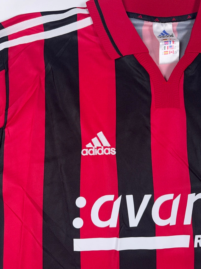 Bayer Leverkusen 1999/00 Ulf Kirsten #9 Match Prepared Home Shirt - XL