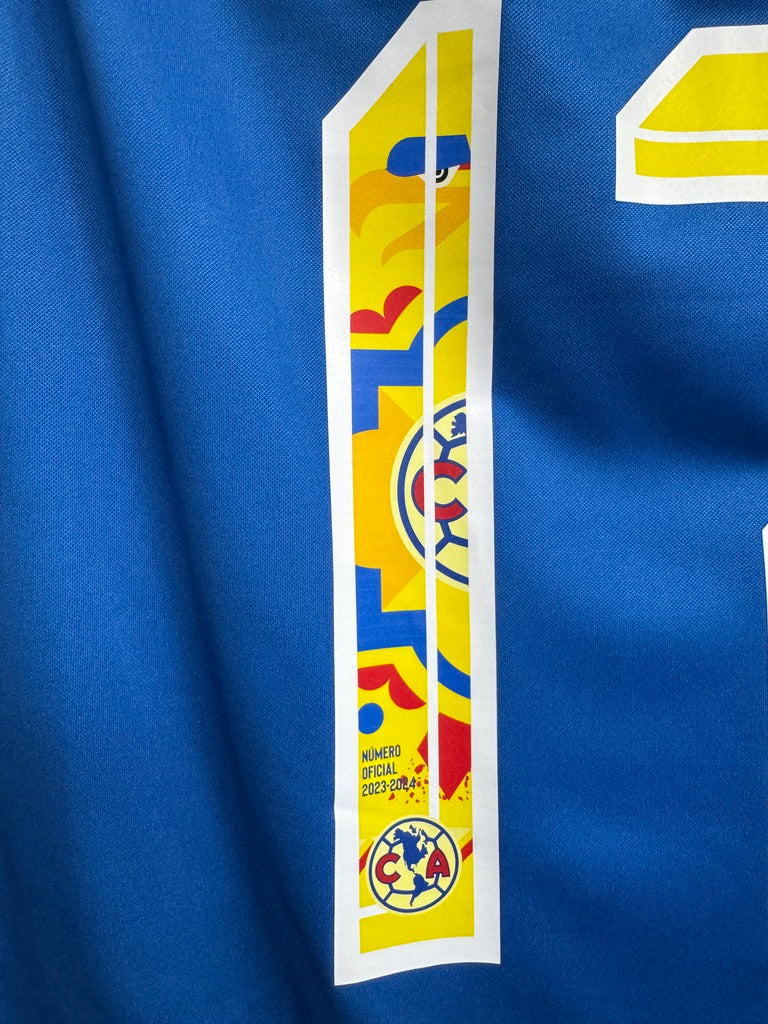 Club America 2023/24 Alejandro Zendejas #17 Home Shirt | Retro Screamers