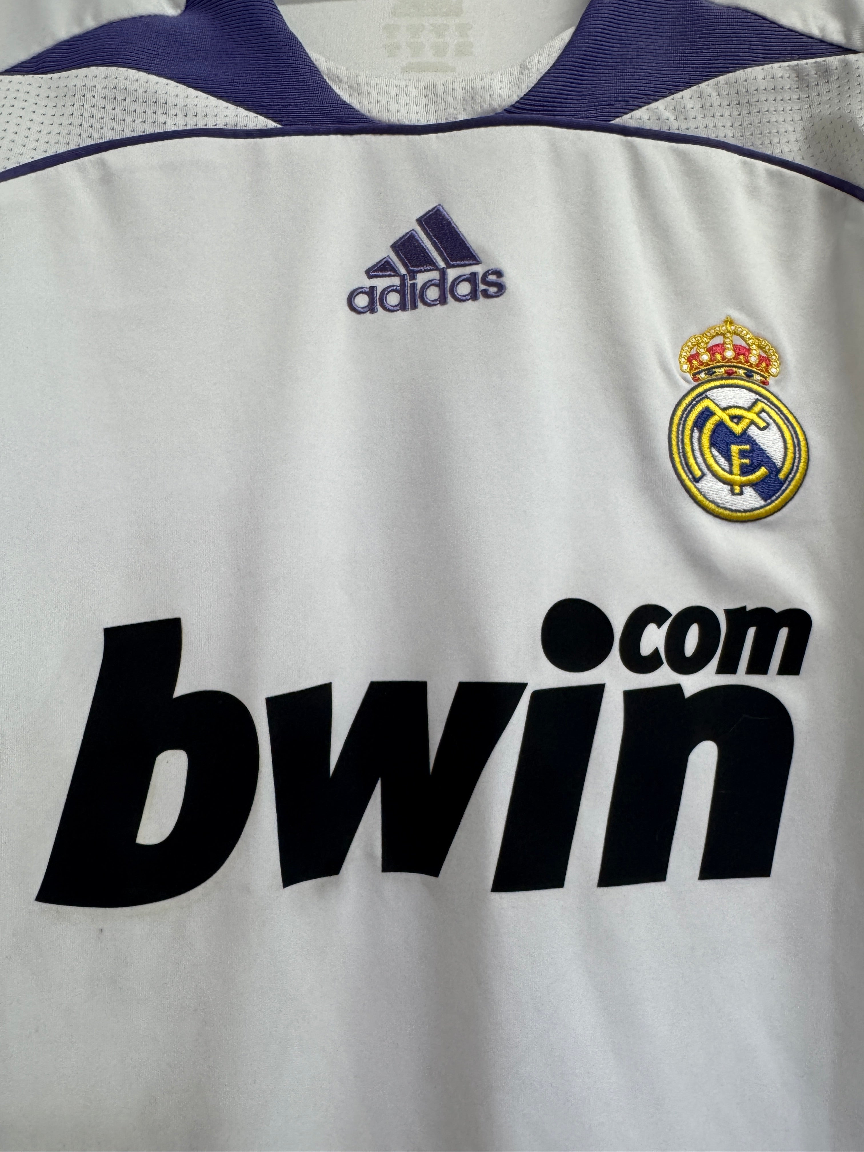 Real Madrid 2007/08 Raul #7 Home Shirt | Retro Screamers