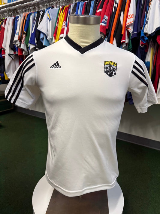 Columbus Crew 2000s White Adidas Tee - S/M