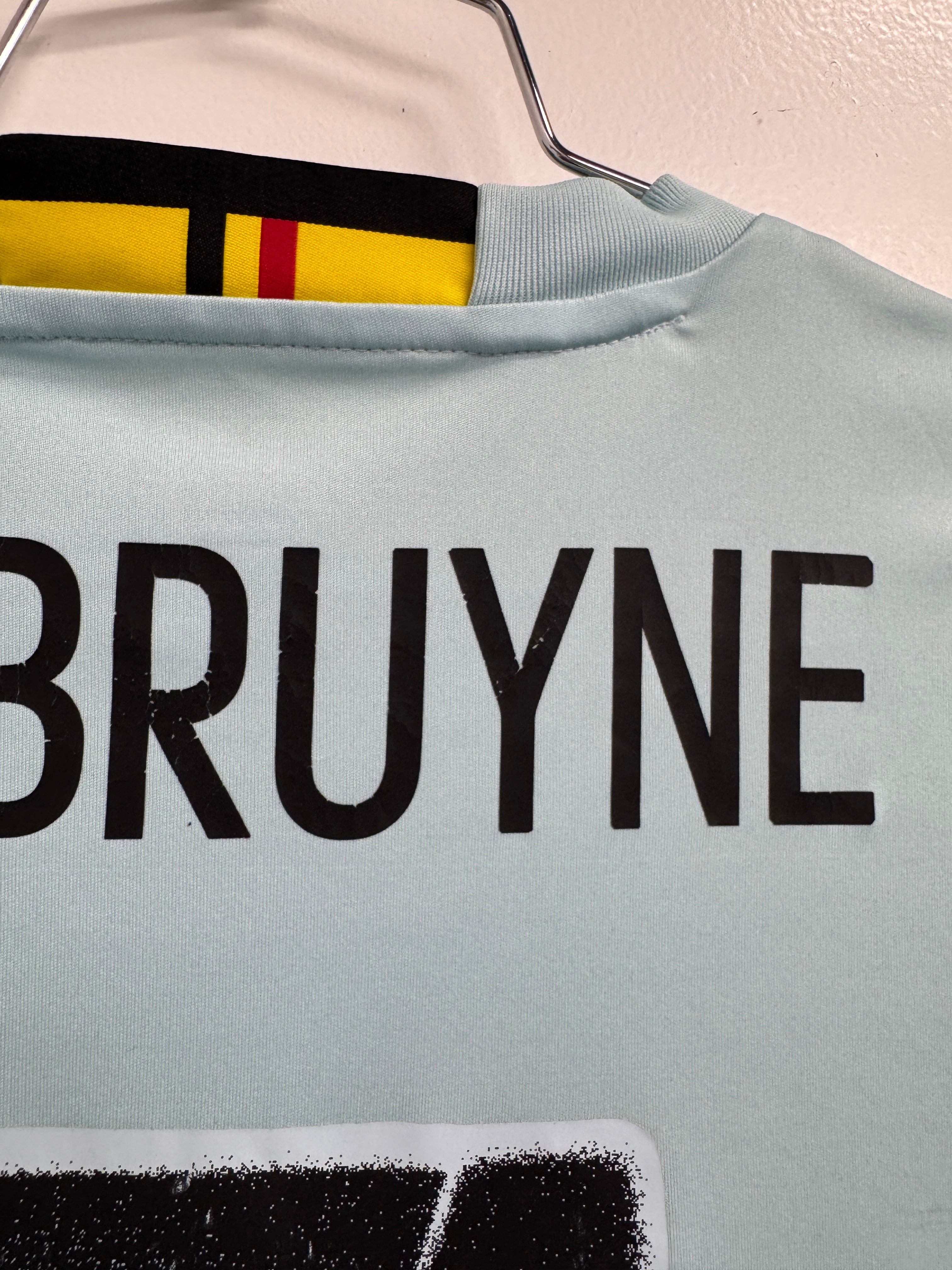 Belgium 2016/17 Kevin De Bruyne #7 Away Shirt | Retro Screamers
