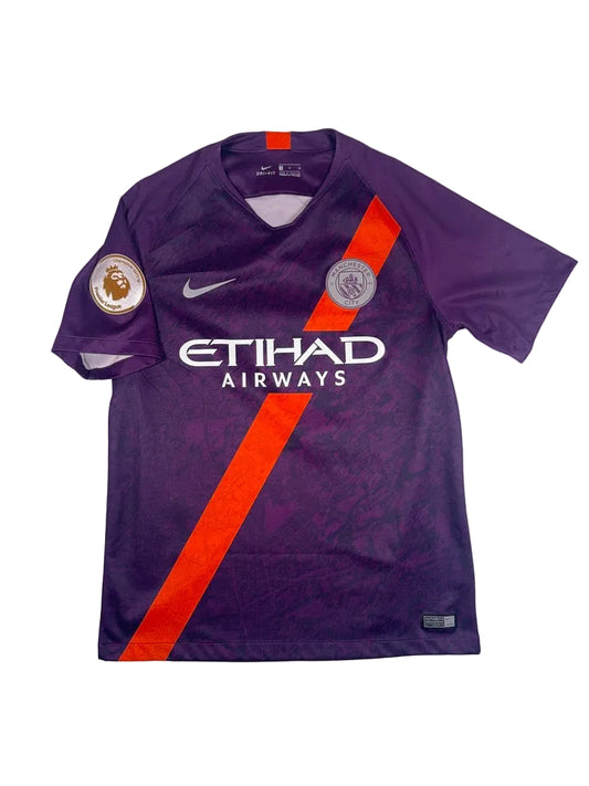 Manchester City 2018/19 Raheem Sterling #7 Third Shirt - M
