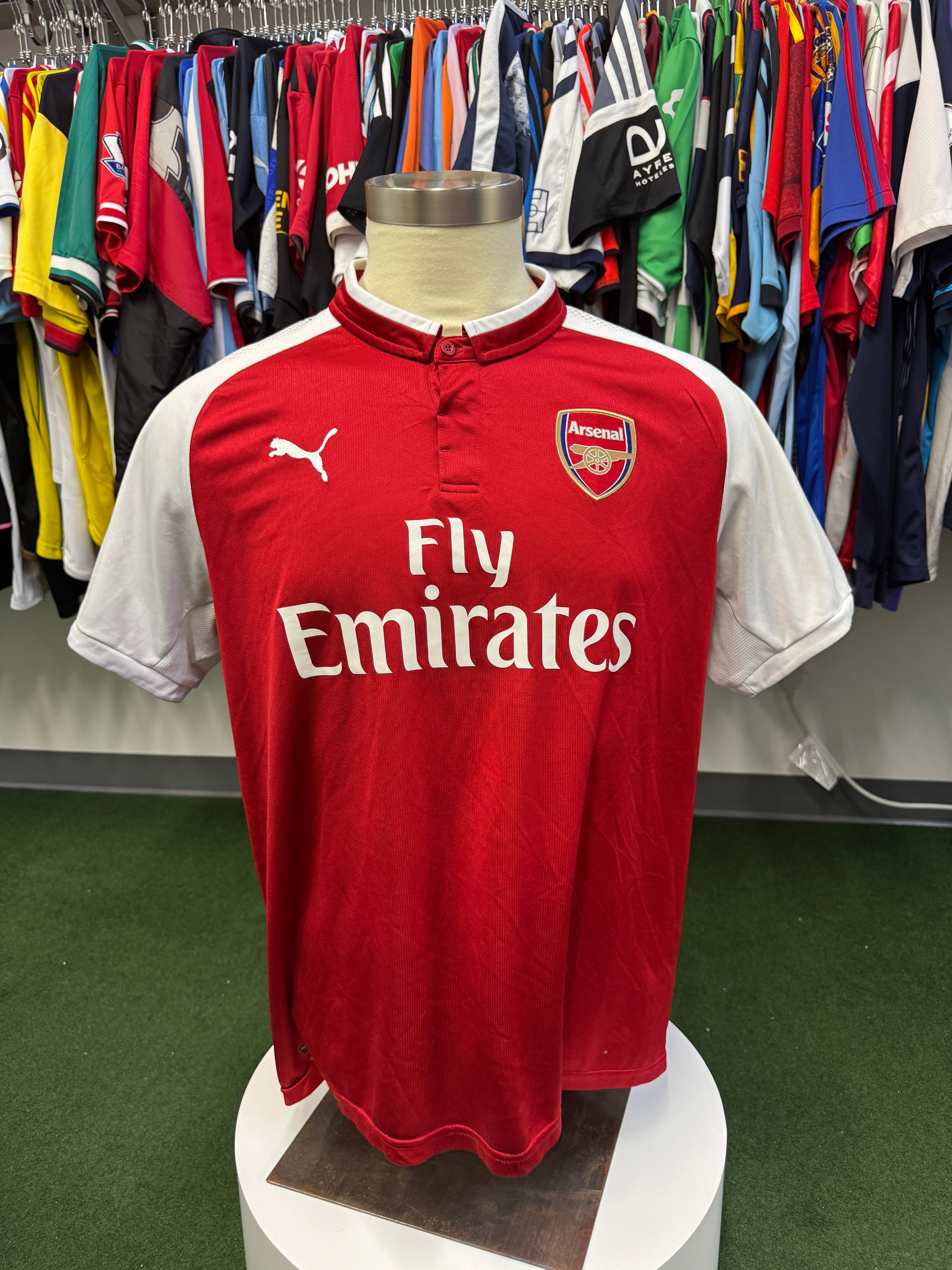 Arsenal 2017/18 Home Shirt | Retro Screamers