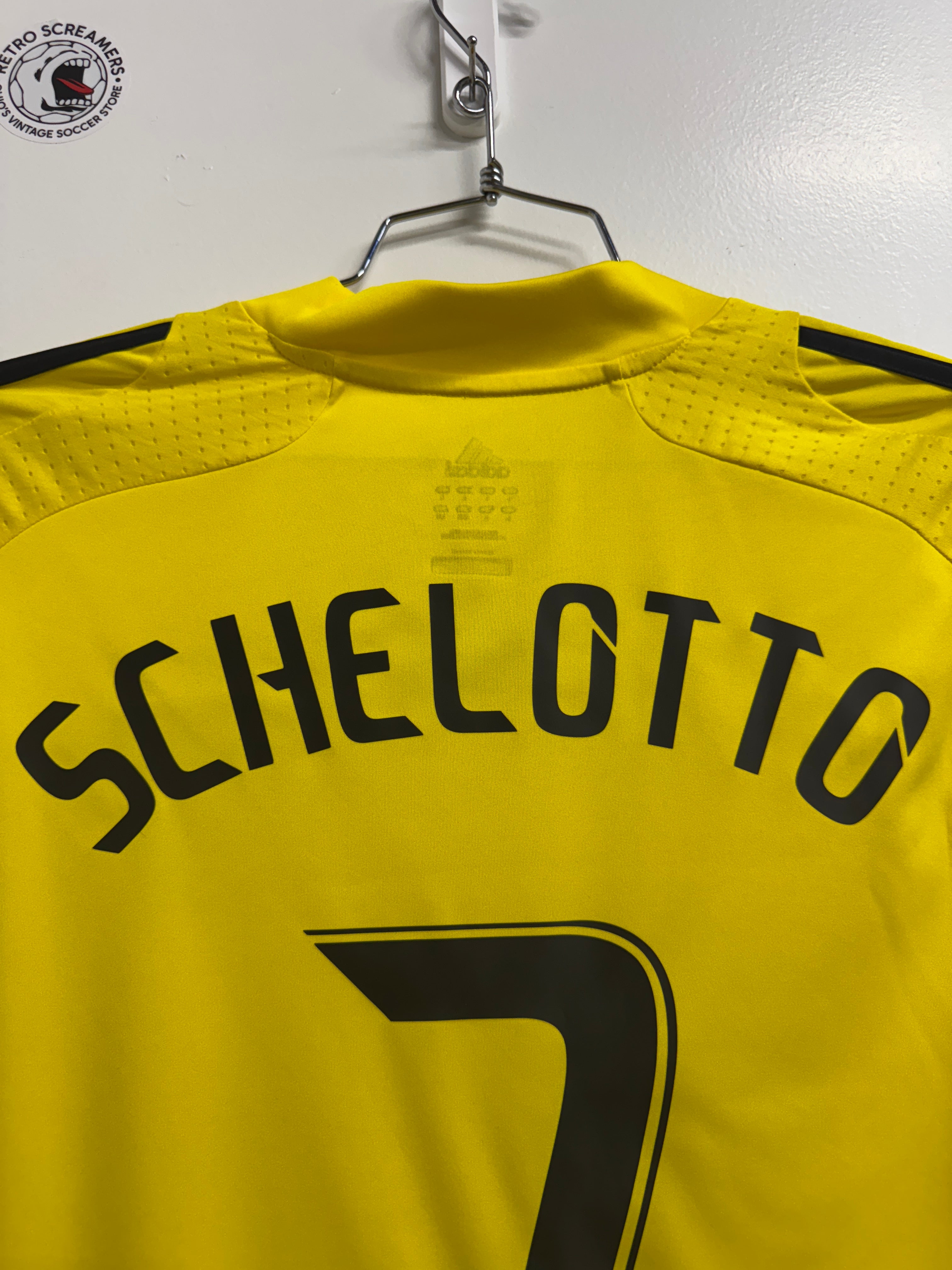 Columbus Crew 2008/10 Guillermo Barros Schelotto #7 Home Shirt | Retro Screamers