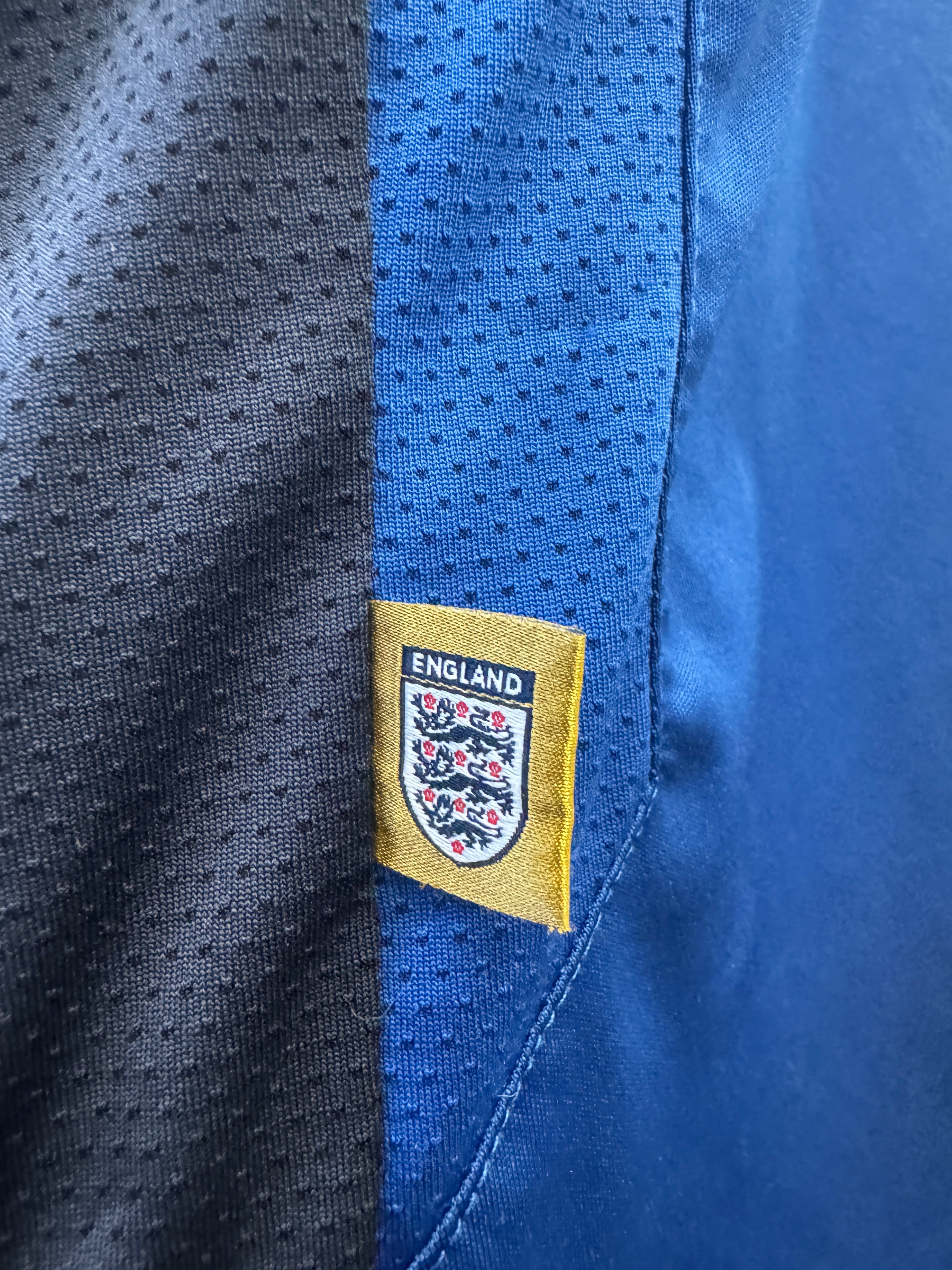 England 2006 Training Zip-Up Collar - M