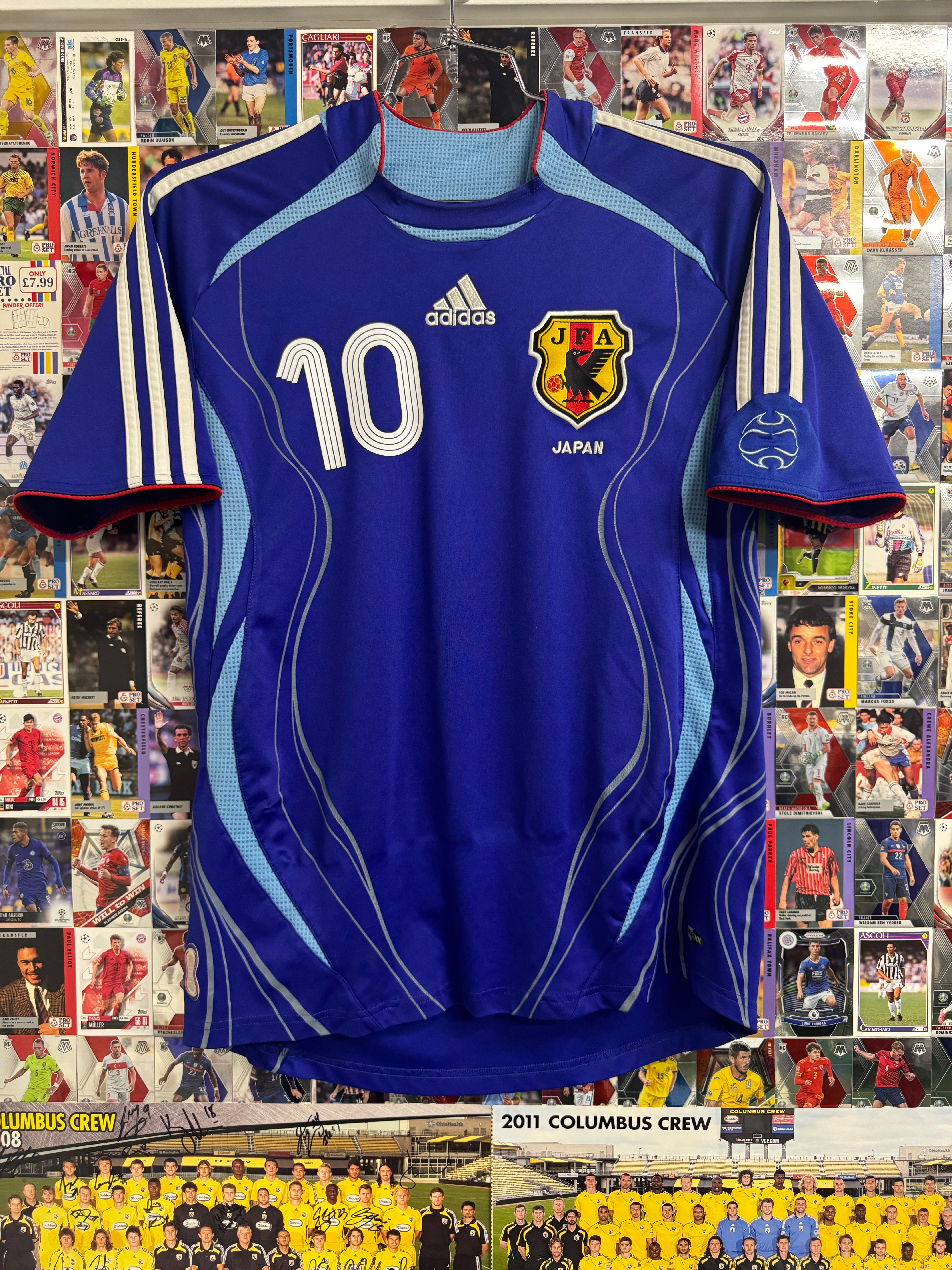 Japan 2006/07 Shunsuke Nakamura #10 Home Shirt | Retro Screamers