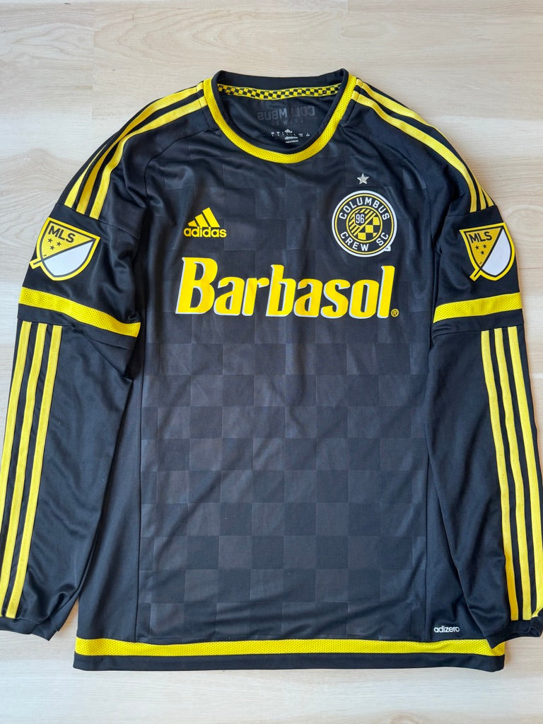 Columbus Crew 2015/16 Away Longsleeve Shirt | Retro Screamers
