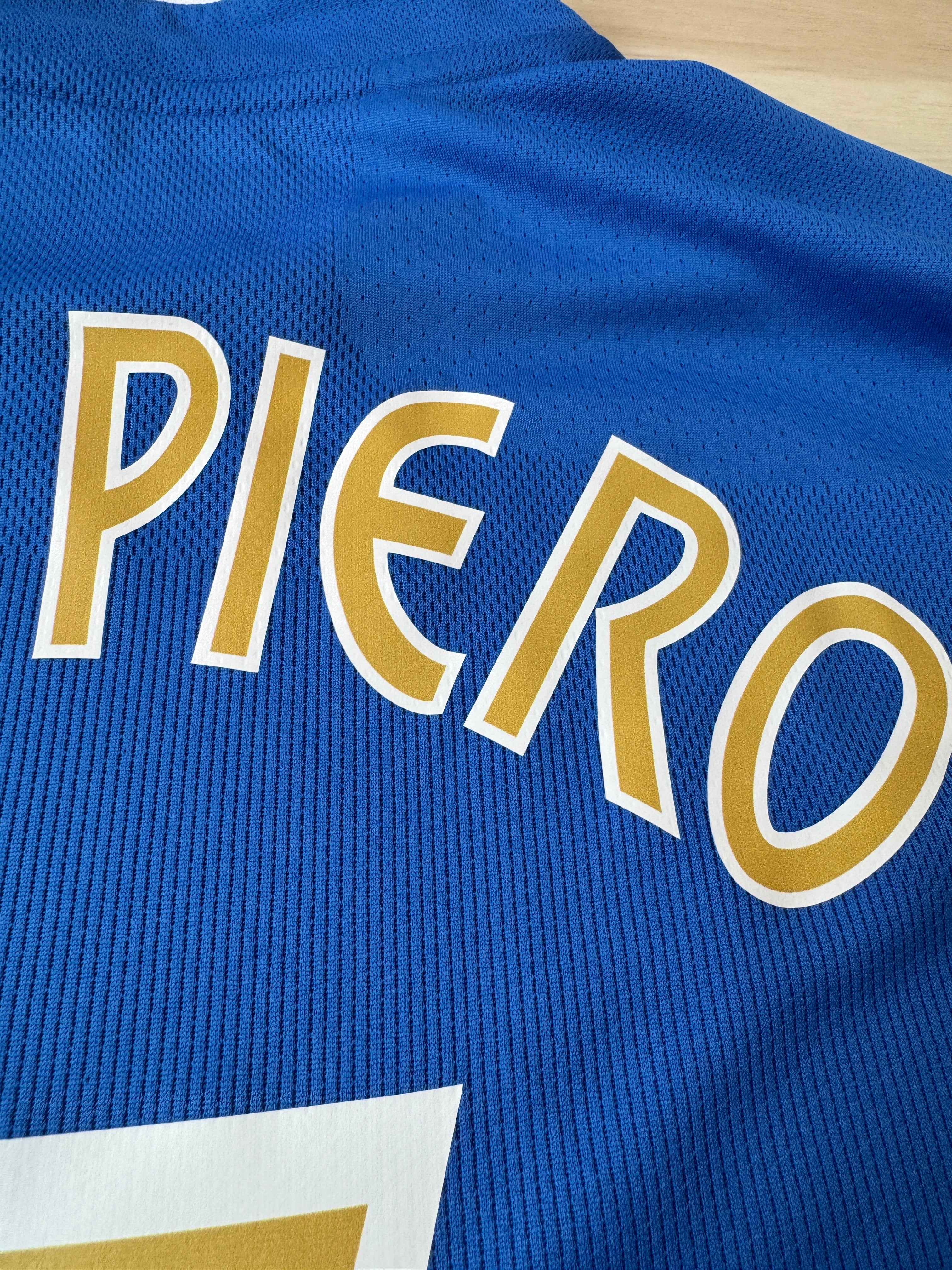 Italy 2003 Del Piero #7 Home Longsleeve Shirt - M