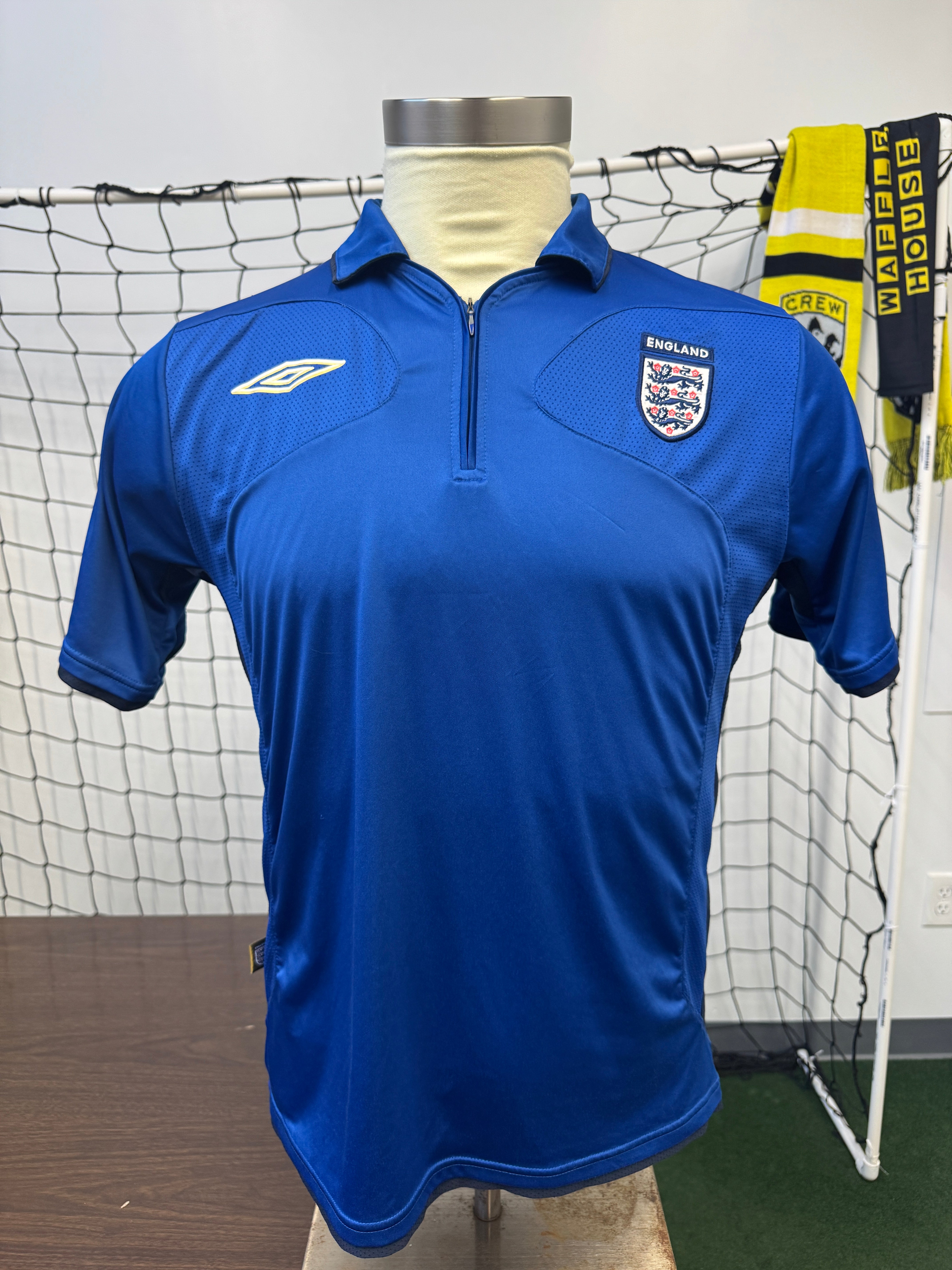 England 2006 Training Zip-Up Collar - M