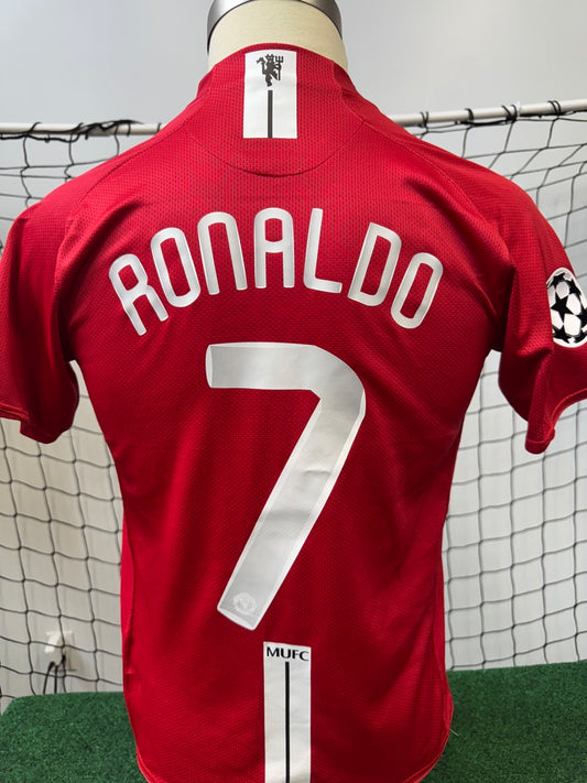 Manchester United 2007/08 Cristiano Ronaldo #7 Home | Retro Screamers