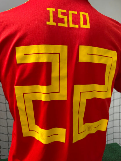 Spain 2017 Isco #22 Home - L