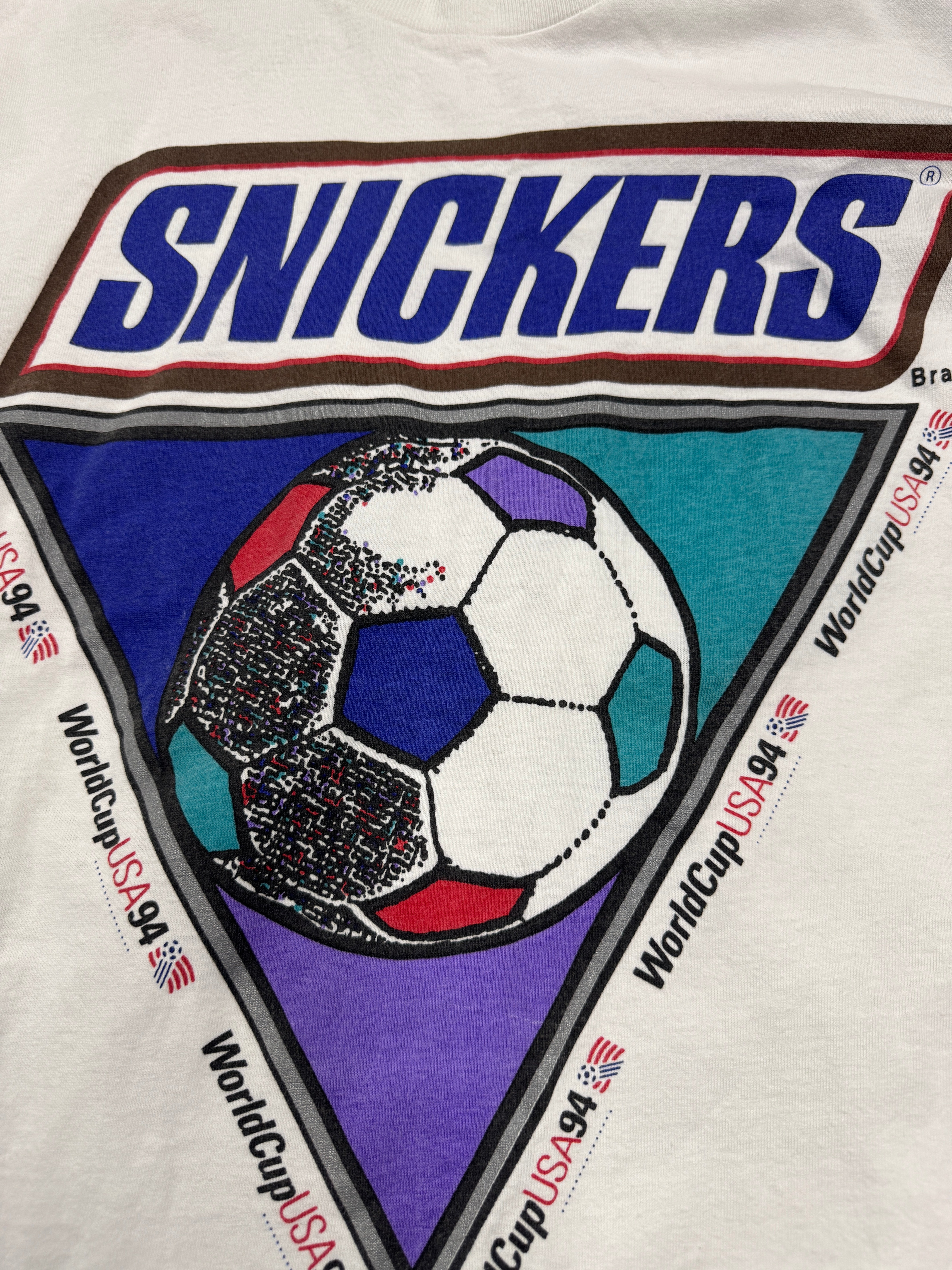 Snickers 1994 USA World Cup Vintage Tee | Retro Screamers