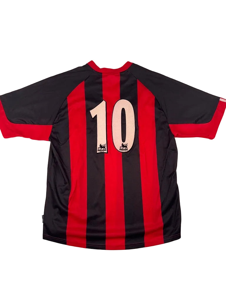 Fulham 2001/02 Signed Away Shirt #10