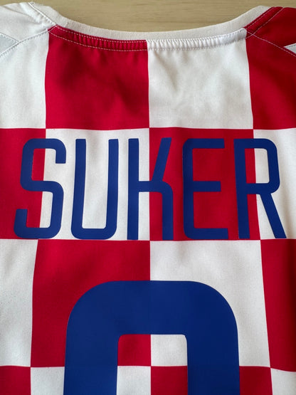 Croatia 2002 Suker #9 Home Shirt - L
