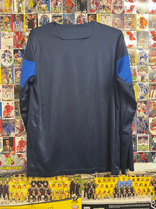 Italy 2014 Training Longsleeve Shirt Blue | Retro Screamers