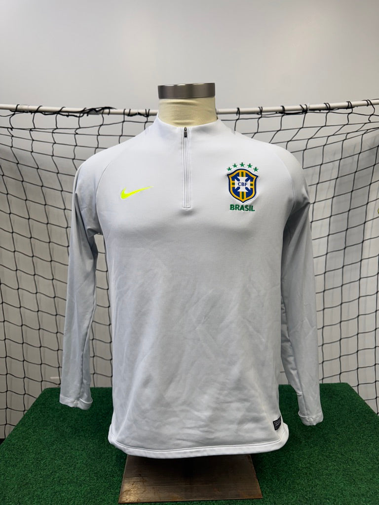 Brazil 2018/19 Anthem 1/4 Zip Jacket | Retro Screamers
