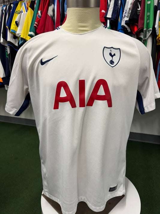 Tottenham Hotspur 2017 Home Shirt w/ Patches - XL