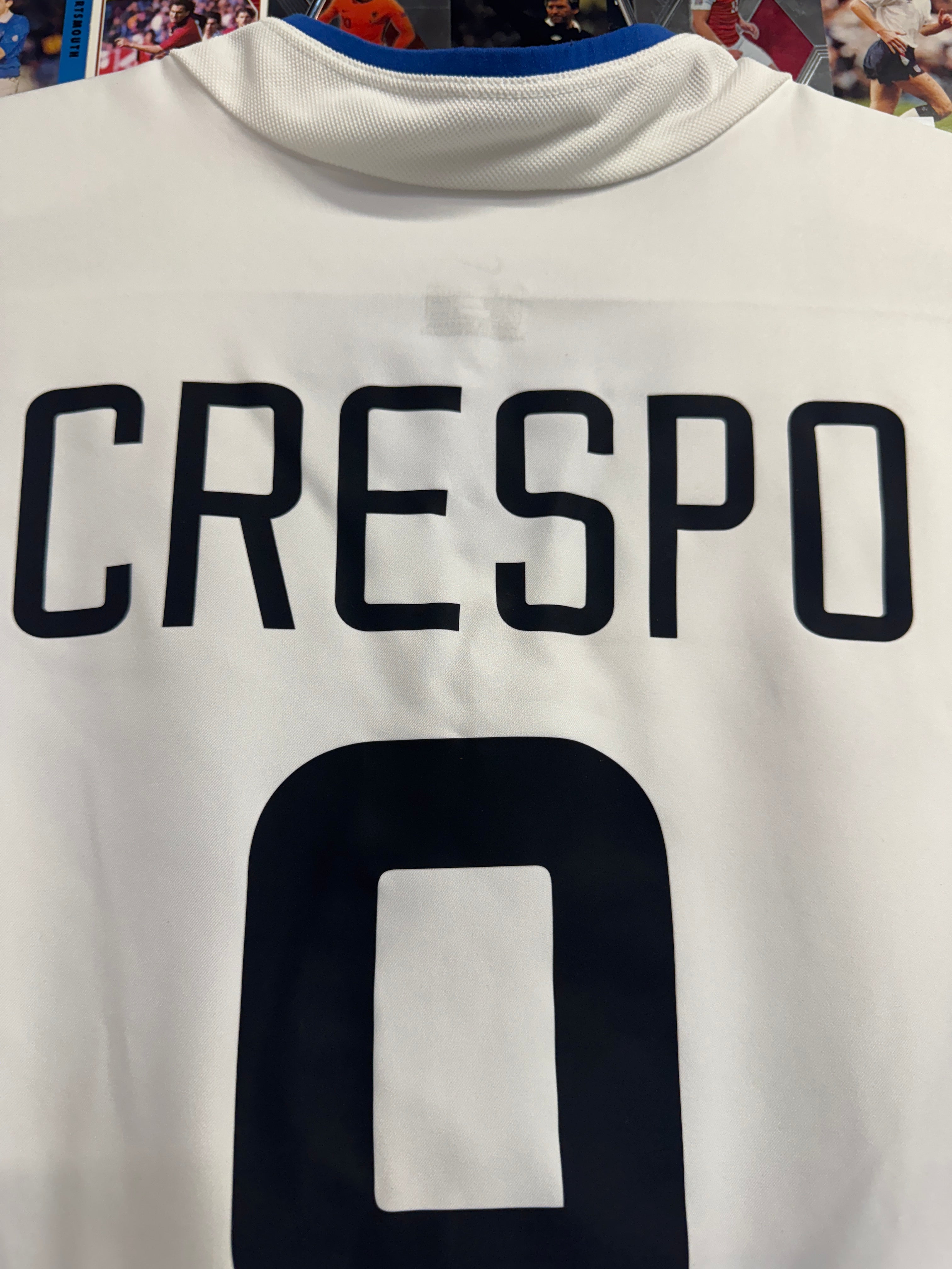 Inter Milan 2002/04 Hernan Crespo #9 Away Shirt | Retro Screamers