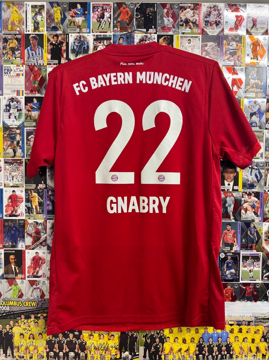 Bayern Munich 2019/20 Serge Gnabry #22 Home Shirt - L