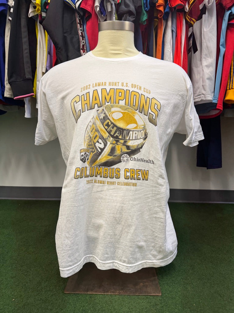 Columbus Crew 2022/23 Champions T-Shirt | Retro Screamers