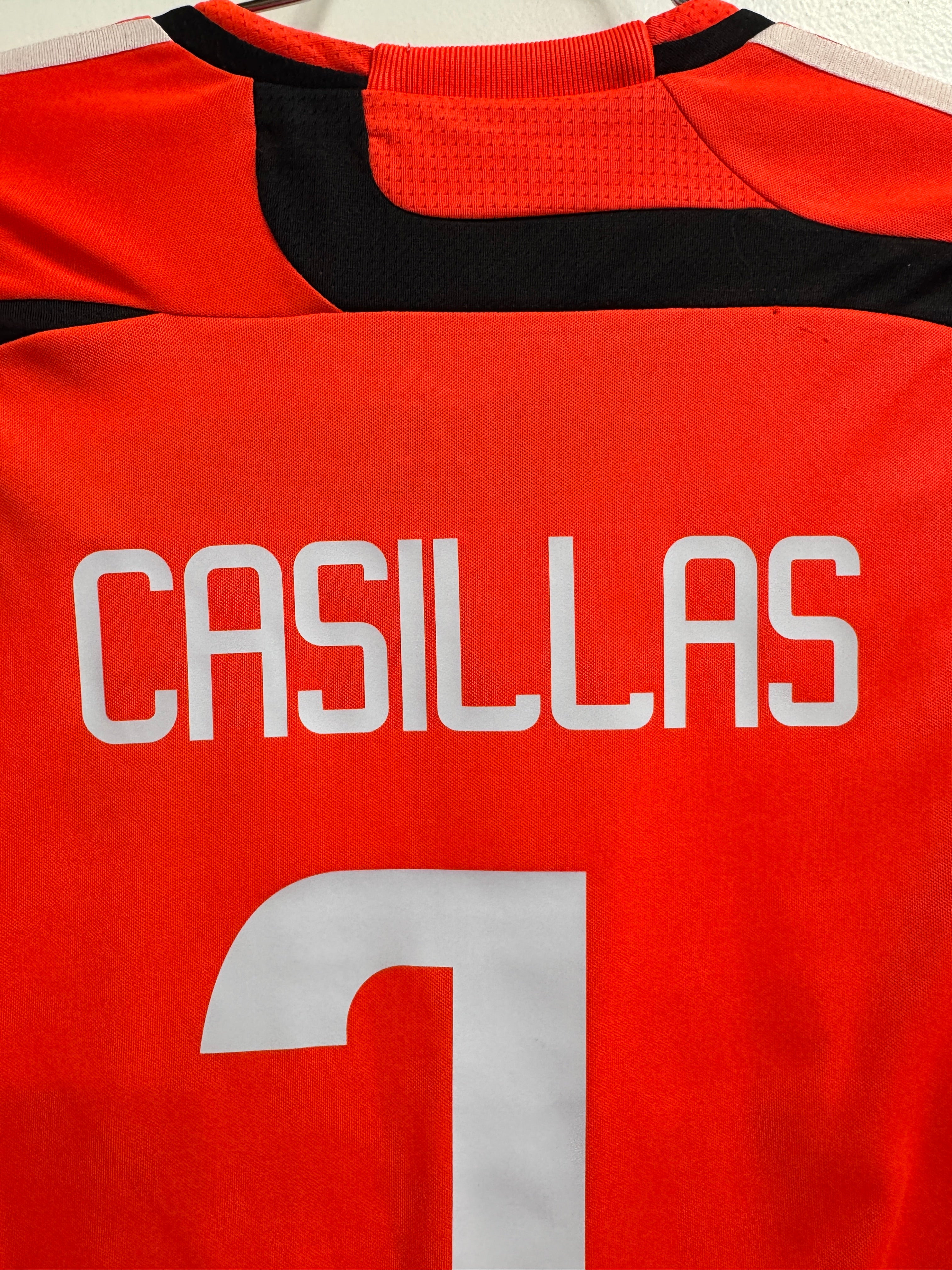 Real Madrid 2007/08 Casillas #1 Goalkeeper Shirt | Retro Screamers