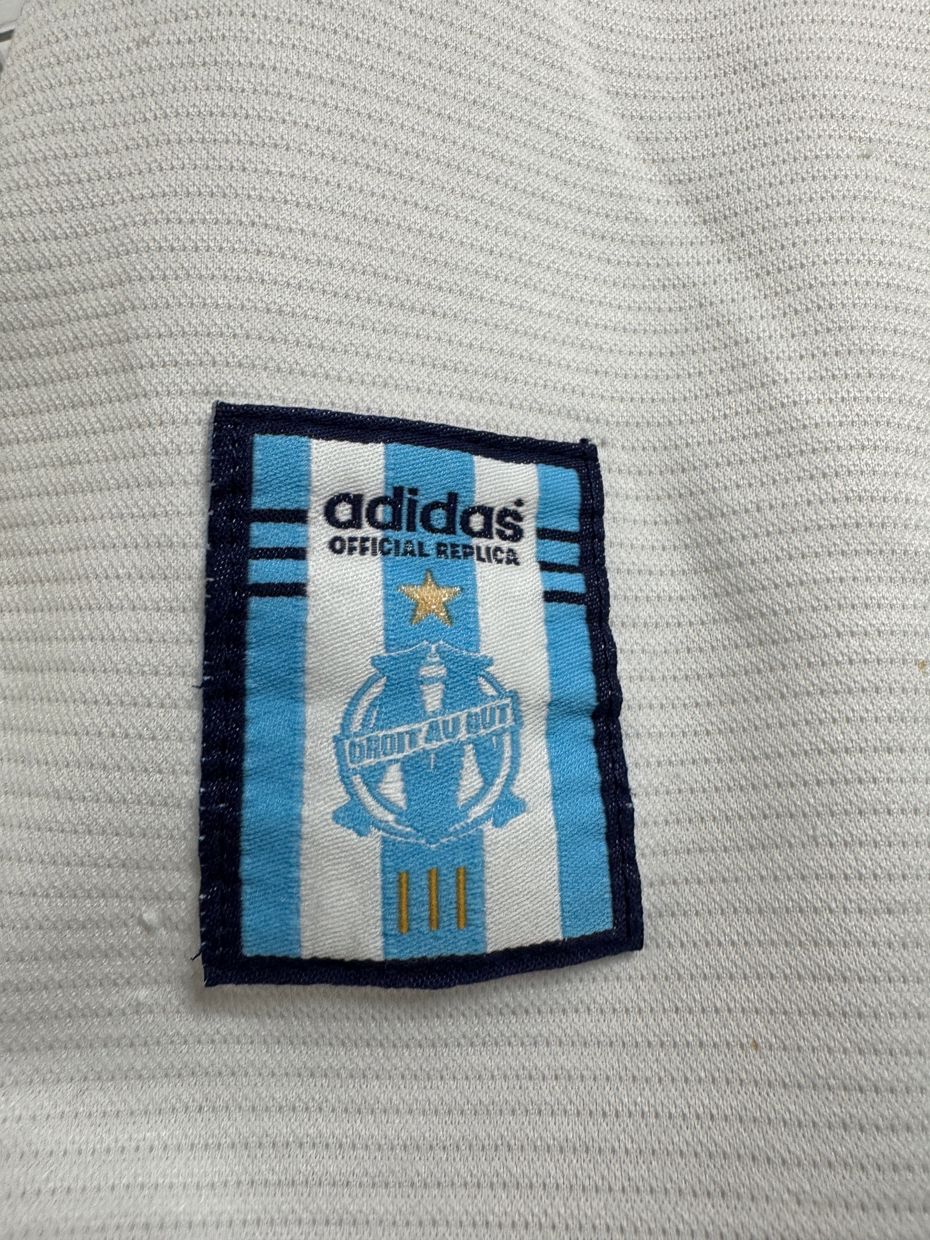 Marseille 1999/00 Home Shirt | Retro Screamers