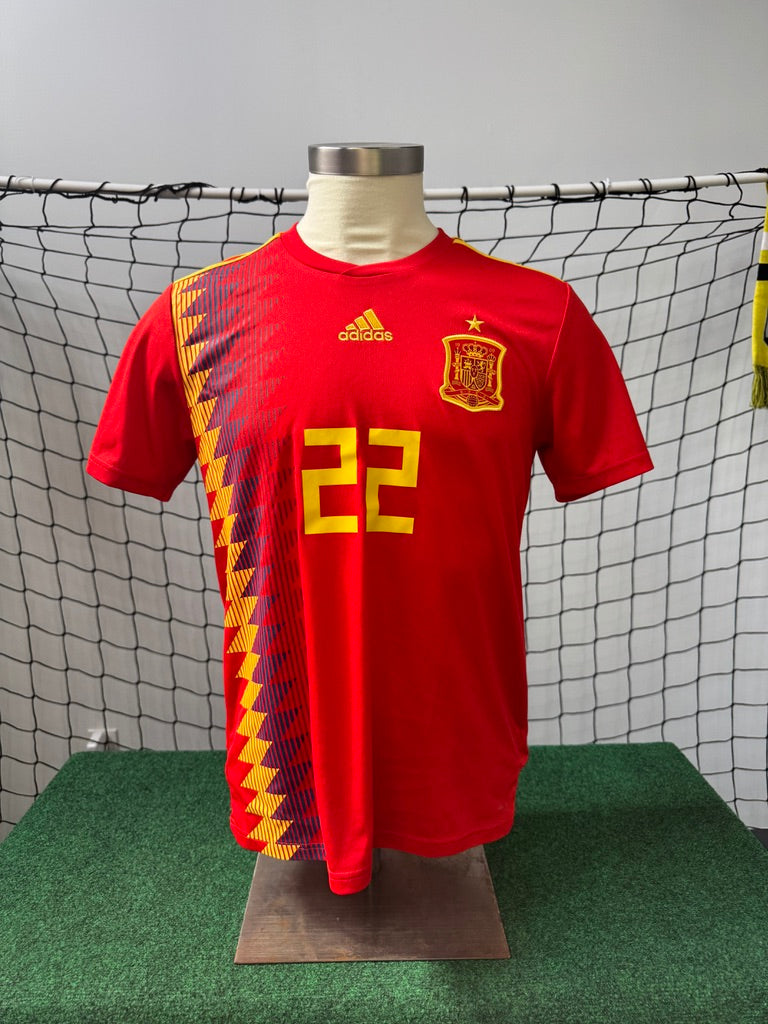 Spain 2017 Isco #22 Home - L