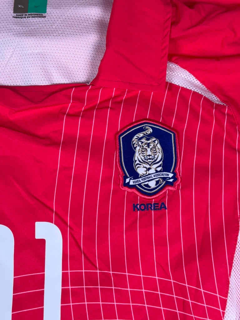 South Korea 2002/03 Y S Choi #11 Match Issue Home Shirt - XL