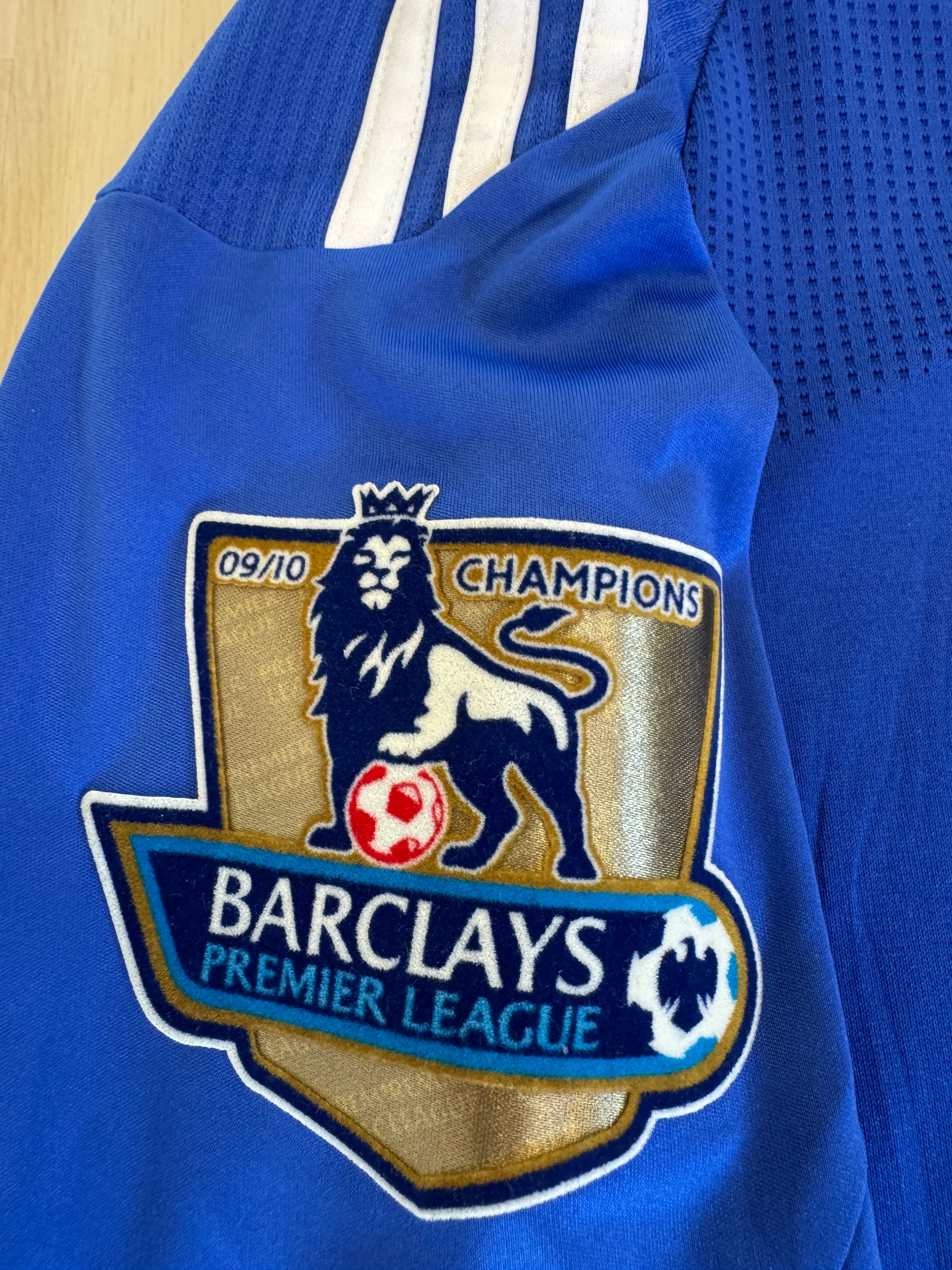 Chelsea 2010/11 Didier Drogba #11 Home Longsleeve Shirt w/ Patches | Retro Screamers