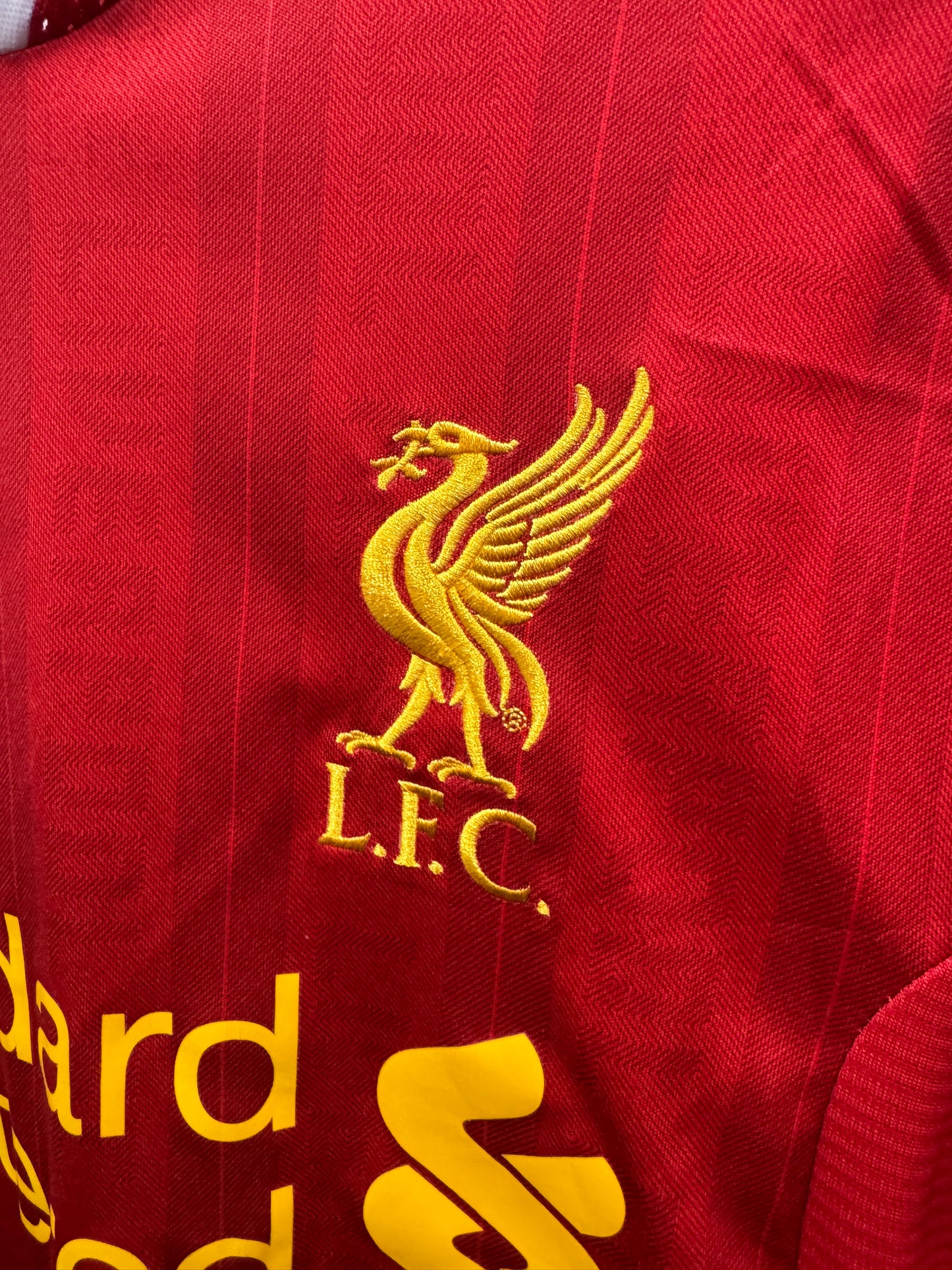Liverpool 2013 Gerrard #8 Home - S