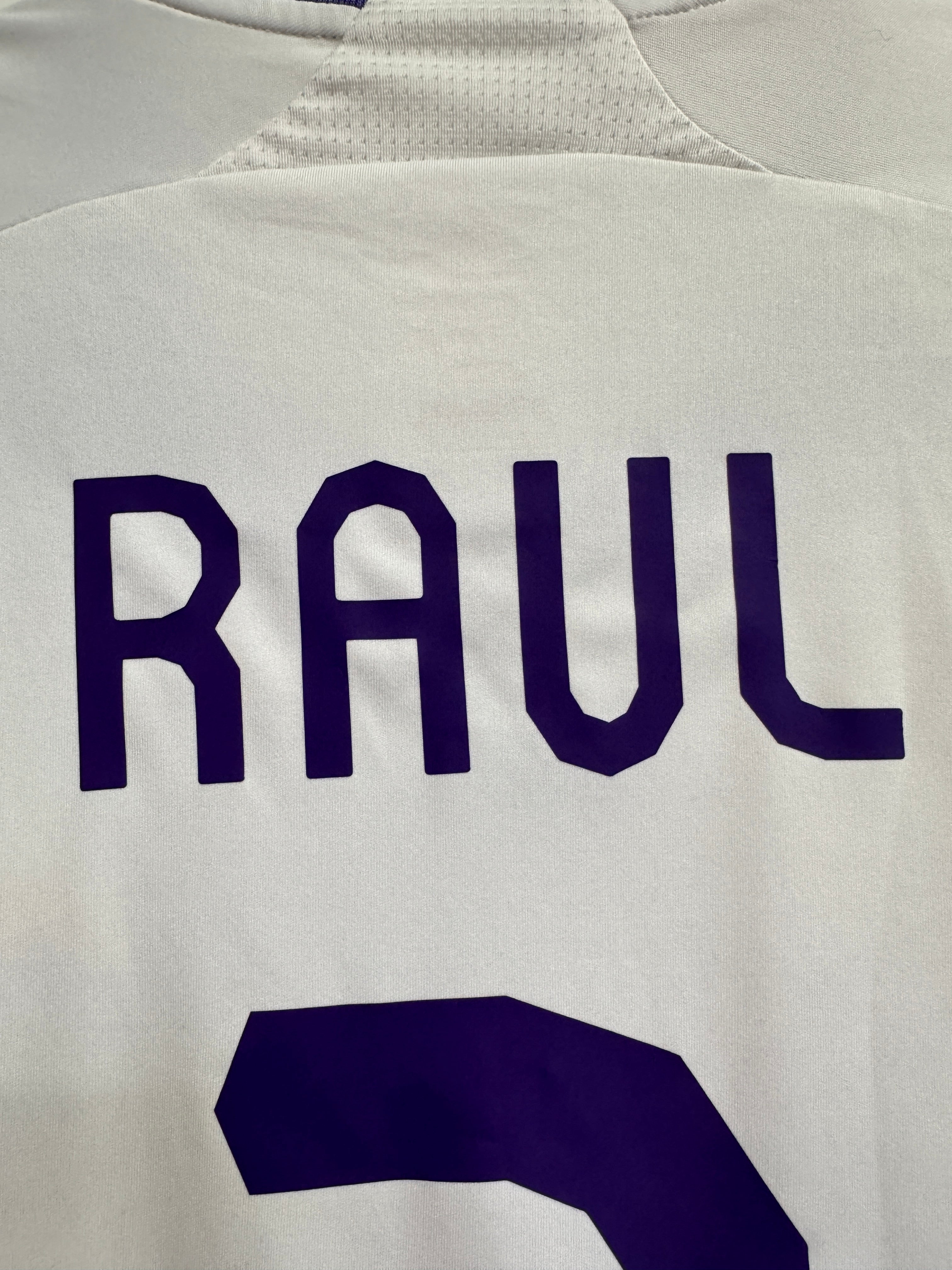 Real Madrid 2007/08 Raul #7 Home Shirt | Retro Screamers