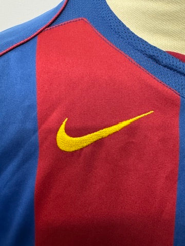Barcelona 2004/05 Home Shirt | Retro Screamers