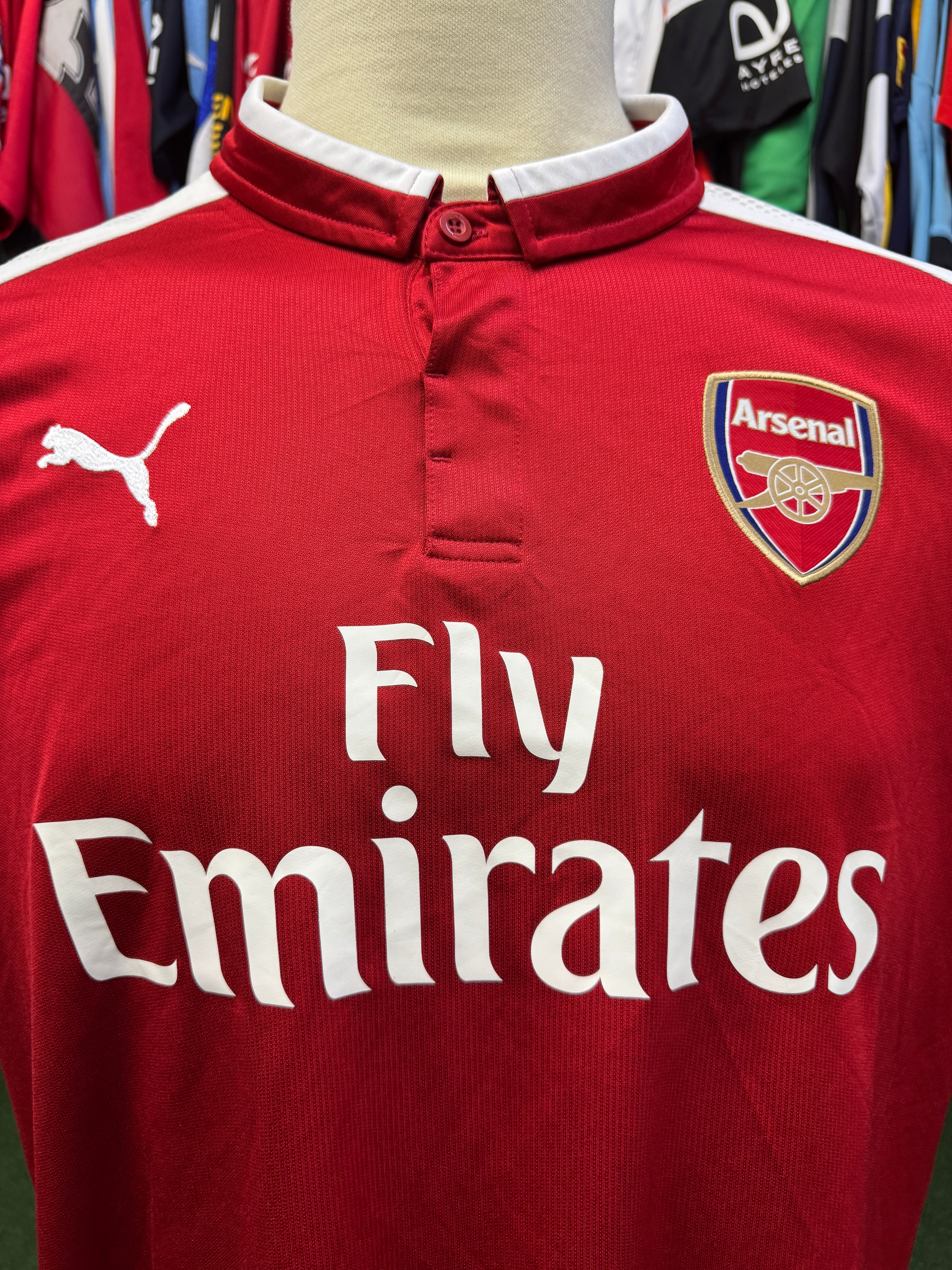 Arsenal 2017/18 Home Shirt | Retro Screamers