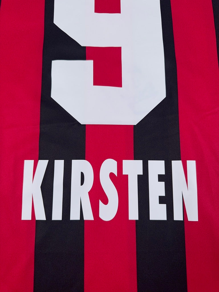 Bayer Leverkusen 1999/00 Ulf Kirsten #9 Match Prepared Home Shirt - XL